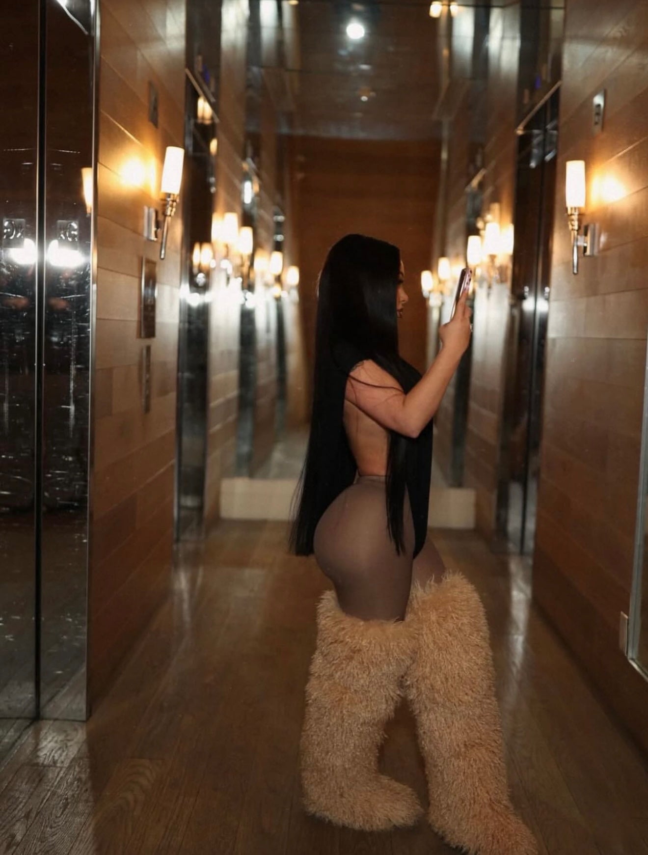 Thigh High Mongolian Boots