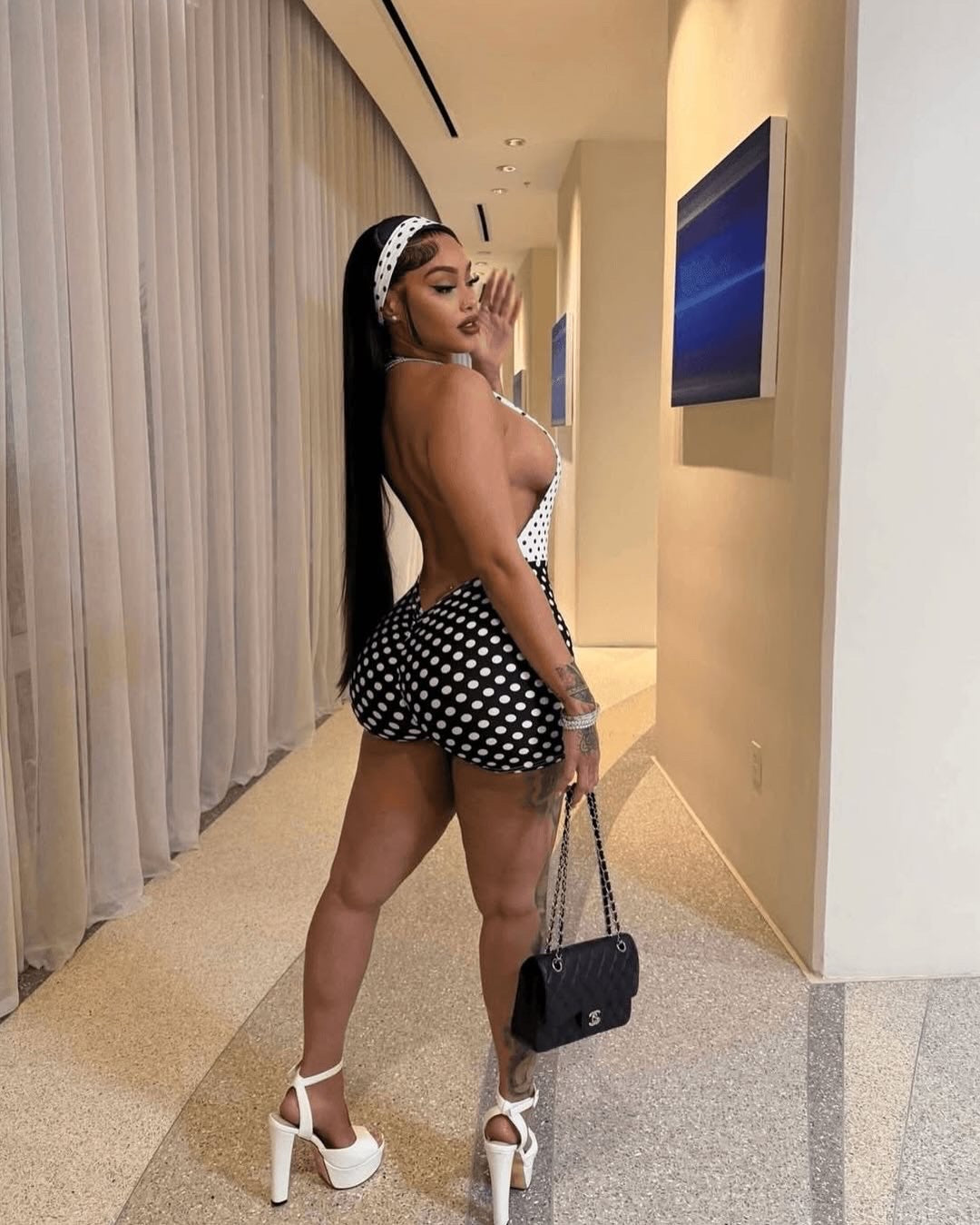 Miss Ma’am Polka Dot Romper