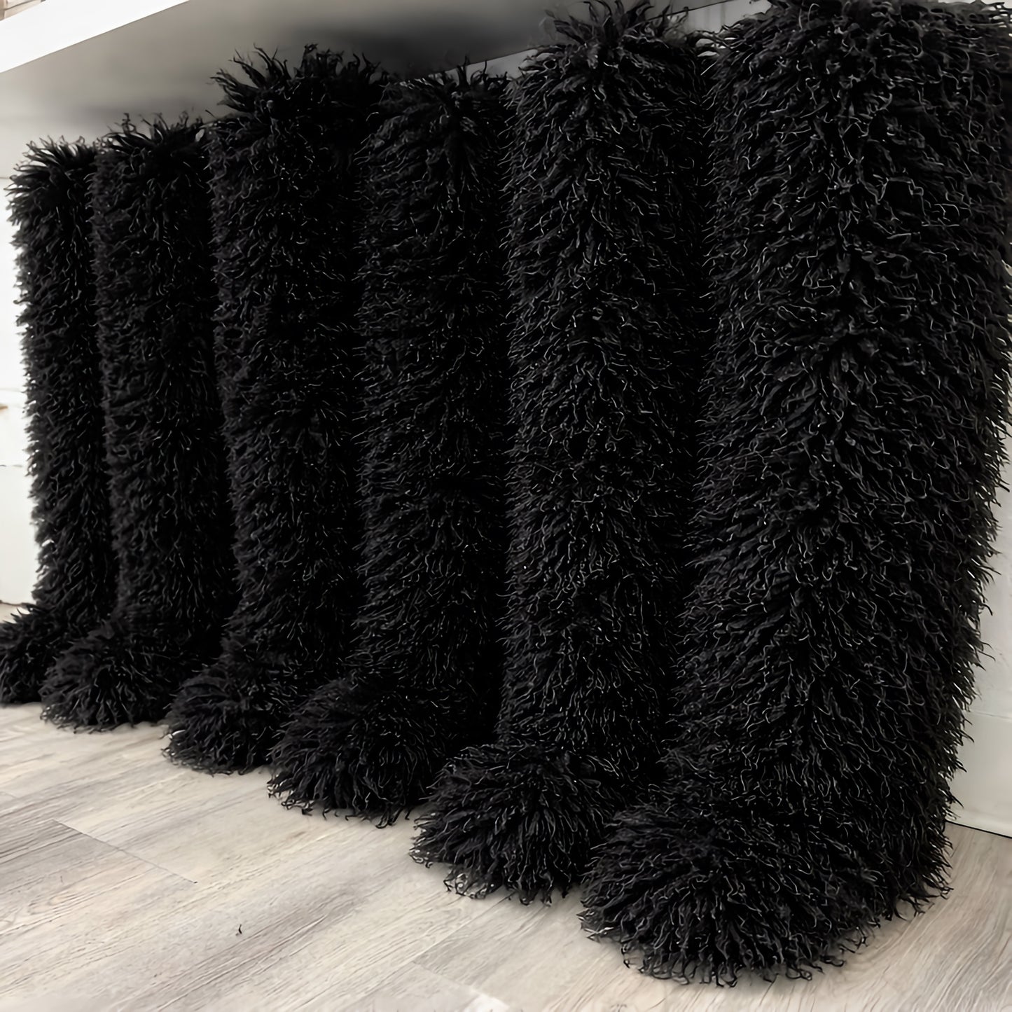 Black Mongolian Boots